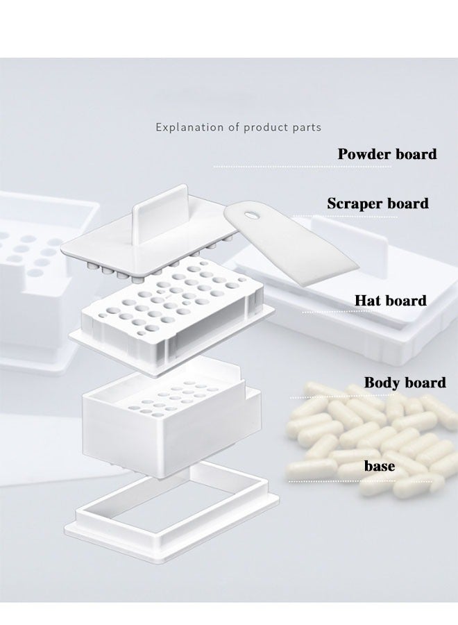 Filling Machine for Size 00 Make Your Own Capsules Easier and Faster Use with Empty Gelatin or Vegetarian Caps - Image 2