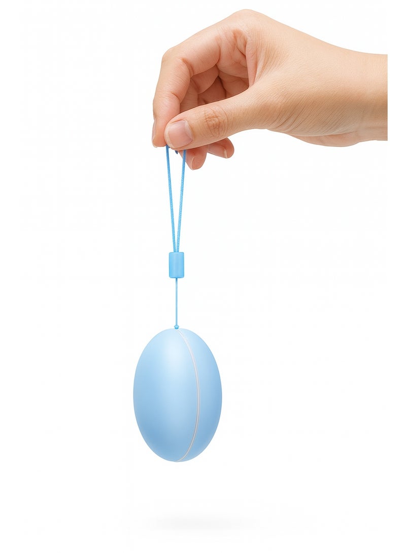 Wireless Bluetooth earphones – 8mm driver – Type-C charging – 5-hour playtime – comfortable and lightweight design – blue color - Image 2