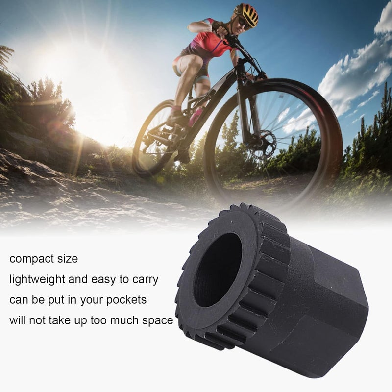 klarako Lock Ring Nut Remover, 24 Teeth Chrome Steel Rear Hub Locking Ring Nut Installation Removal Auto Bikes Repairing Tool for DT Swiss 3 Pawl Star Ratchet - Image 3