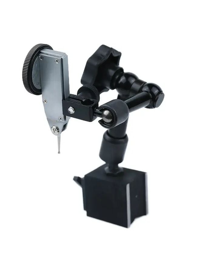Mini Magnetic Dial Stand Black Seven Cornered Heavy Duty Adjustable Lever Tool Free - Image 2