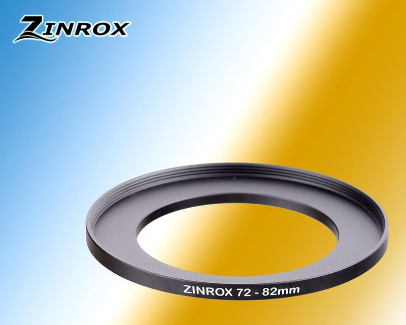ZINROX® 72-82mm Step Up Lens Filter Adapter Ring, Set of 1 Piece - Size : 72mm to 82mm Stepping Ring - Image 4