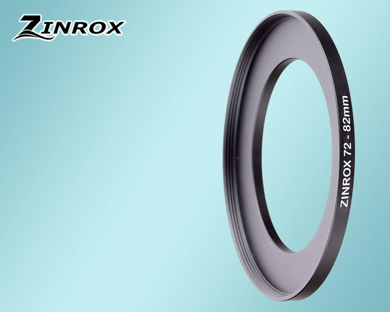 ZINROX® 72-82mm Step Up Lens Filter Adapter Ring, Set of 1 Piece - Size : 72mm to 82mm Stepping Ring - Image 5