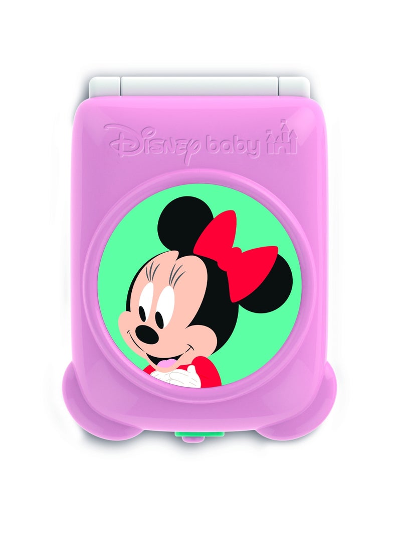 Disney Baby Minnie Mouse Interactive Flip Phone, Battery Operated | Musical Toy | Interactive Toy | Educational Toy | Early Learning Toy | Helps with Motor Skill Development| Perfect Gift for Baby and Toddler - Image 5