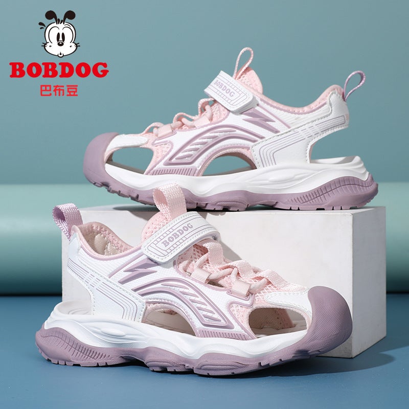 Babu Bean Boys Toe Sandals 2025 Summer Soft Sole Non-Slip Sports Open Toe Girls' Beach Shoes - Image 3