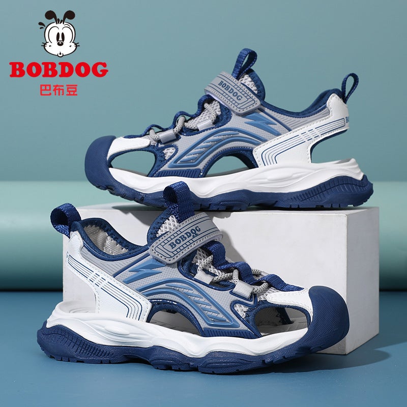 Babu Bean Boys Toe Sandals 2025 Summer Soft Sole Non-Slip Sports Open Toe Girls' Beach Shoes - Image 2