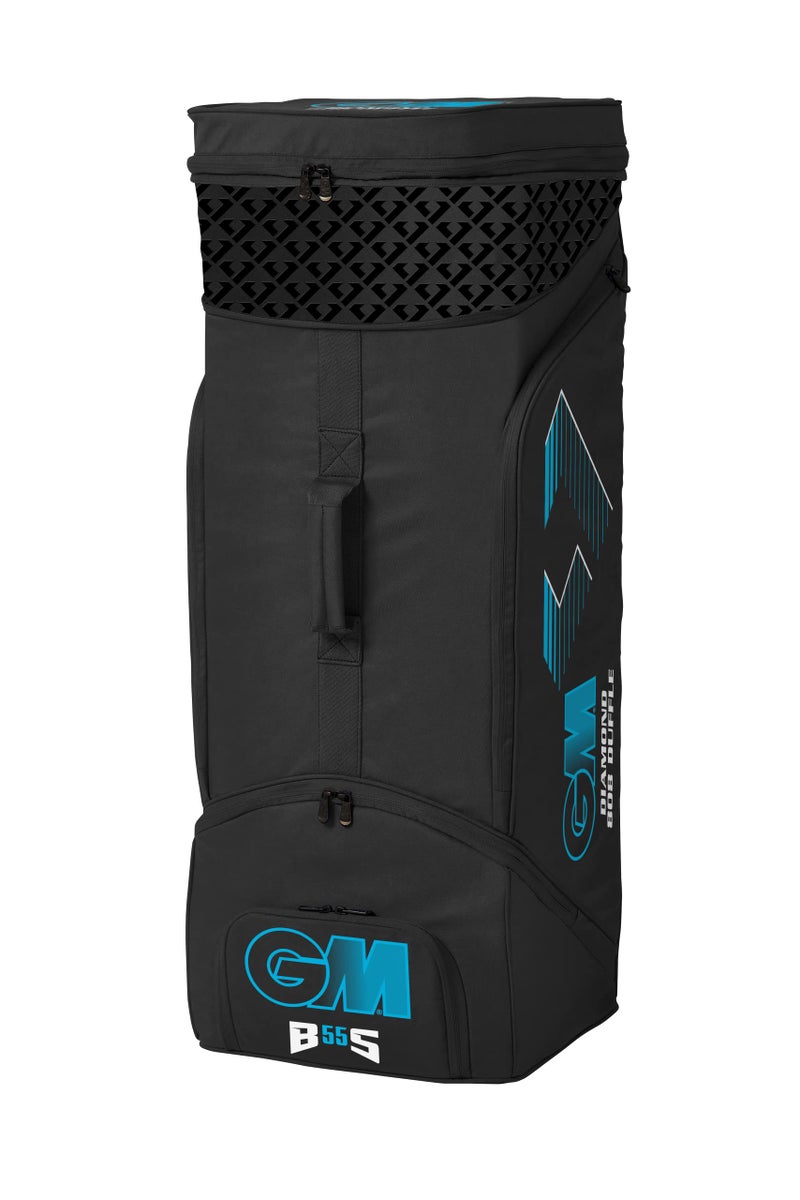 Gunn & Moore Gunn & Moore GM Cricket Duffle Bag Rucksack, Ben Stokes Diamond 808, Black, Extra Large - 114-123 Litres  - Image 1