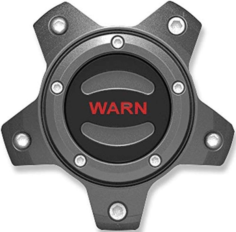 106684 Hub-Style Center Cap, Fits: Jeep Wrangler JL, JK and Gladiator JT - Gunmetal Grey