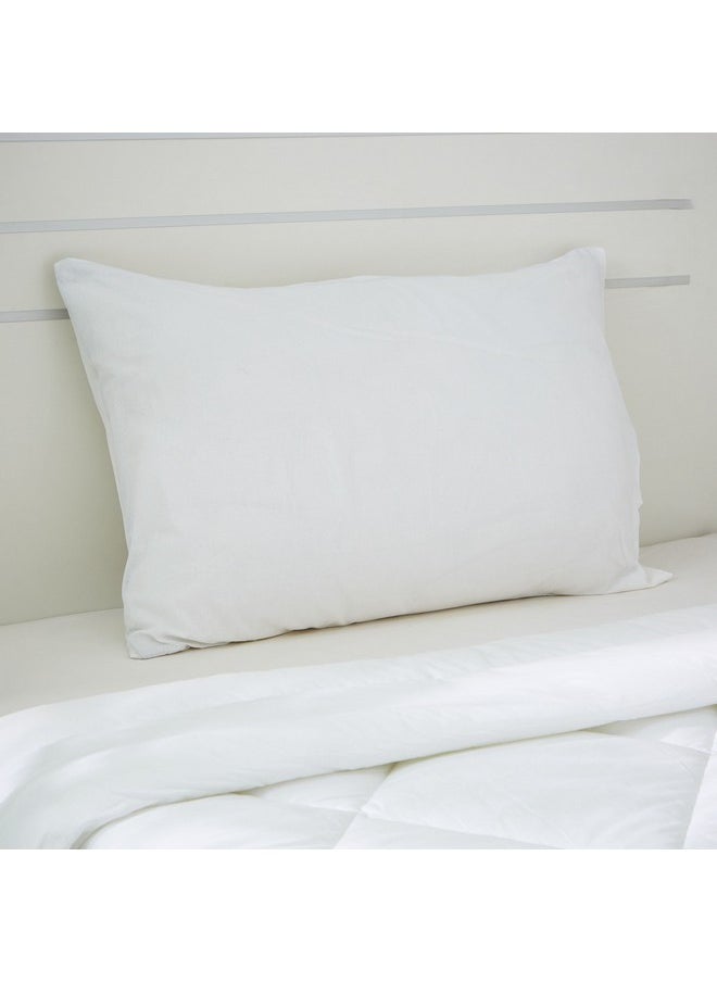 Home Box Ballina 2-Piece Solid Cotton Twin Comforter Set 220 x 160 cm  - Image 2