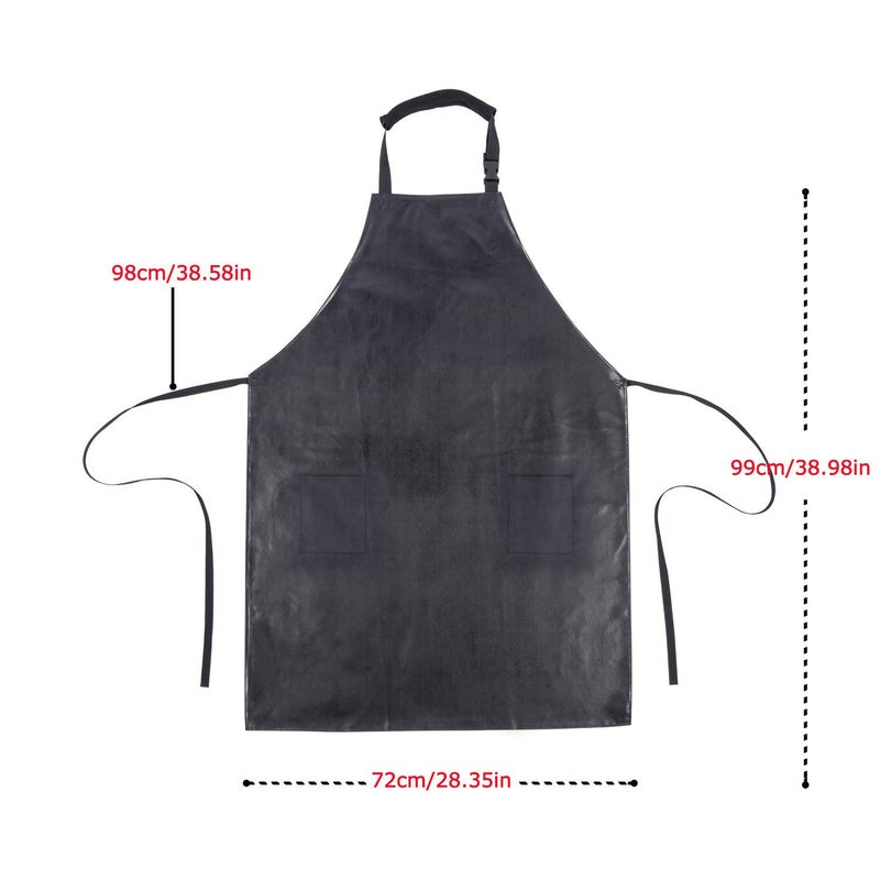 Homsolver Heavy Duty Vinyl Waterproof Apron Ultra Lightweight Industrial Material - Image 5
