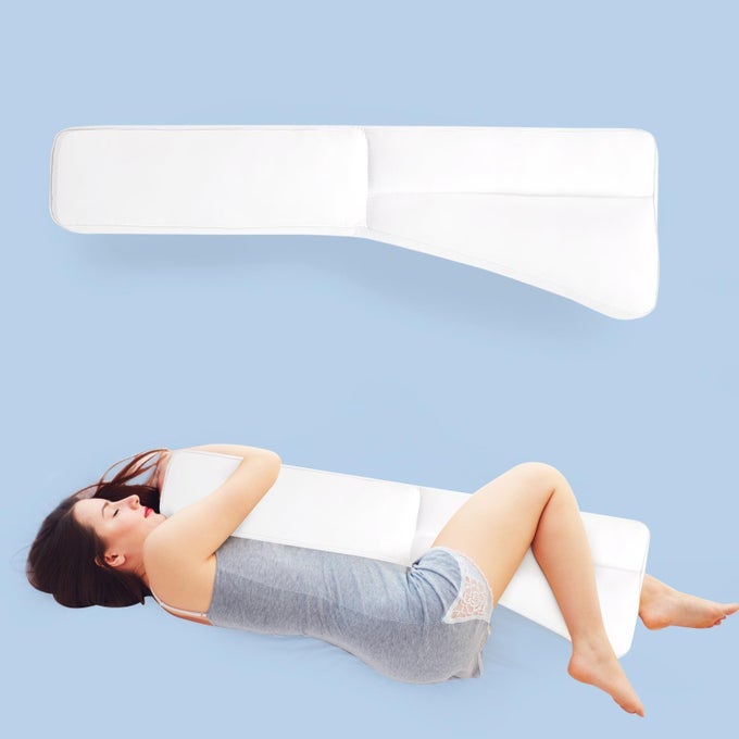 KNEE PILLOW FOR SIDE SLEEPER WITH CUDDLE PILLOW HIP PAINLEG PILLOWS FOR SLEEPING BODY PILLOW FOR ADULT3 THICK ERGONOMICALLY DESIGNED PILLOW FOR ANKLE HIPLEG SUPPORTCOTTON SHELL