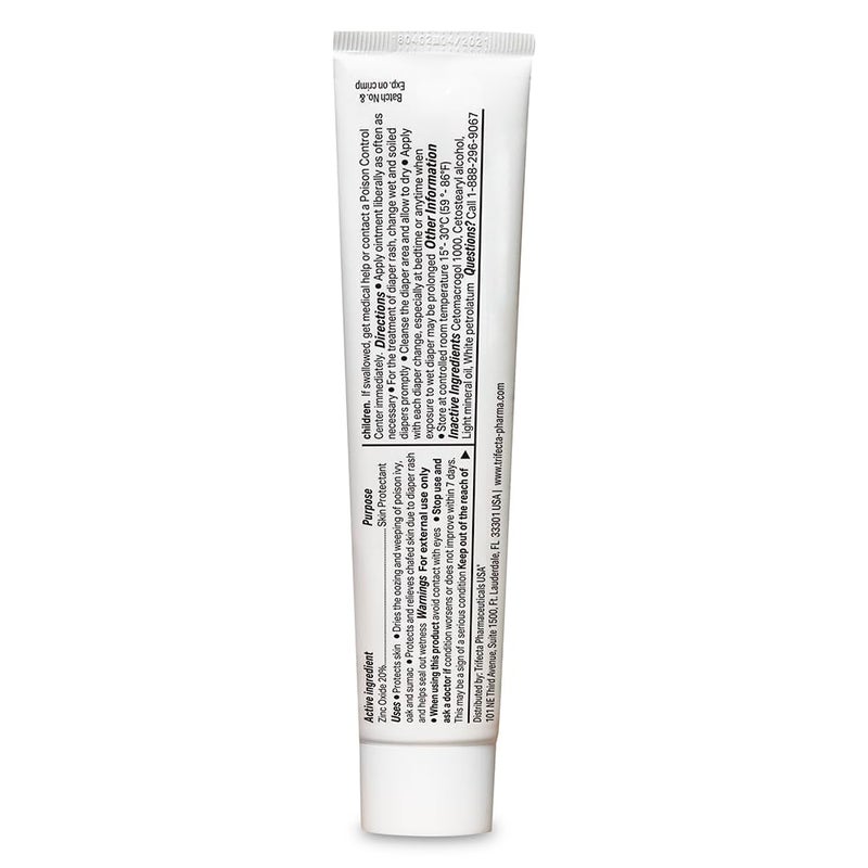 Globe (3 Pack) Zinc Oxide 20% Skin Protectant Barrier Ointment 2 oz Relieves, Treats and Prevents Minor Skin Irritations due to Diaper Rash. Helps Seal Out Wetness. Protects Chafed Skin. - Image 5