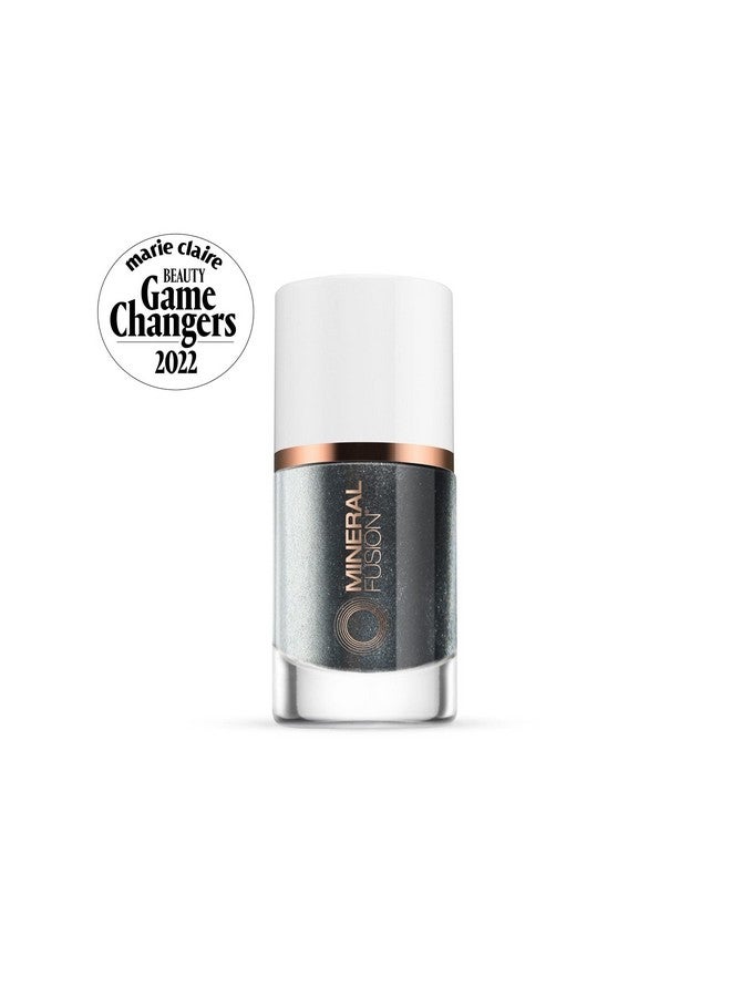 مينيرال فيوجن طلاء أظافر، رمادي/رمادي، بطانة فضية، بطانة فضية، 0.33 أونصة سائلة (عبوة مكونة من قطعة واحدة) - Image 2