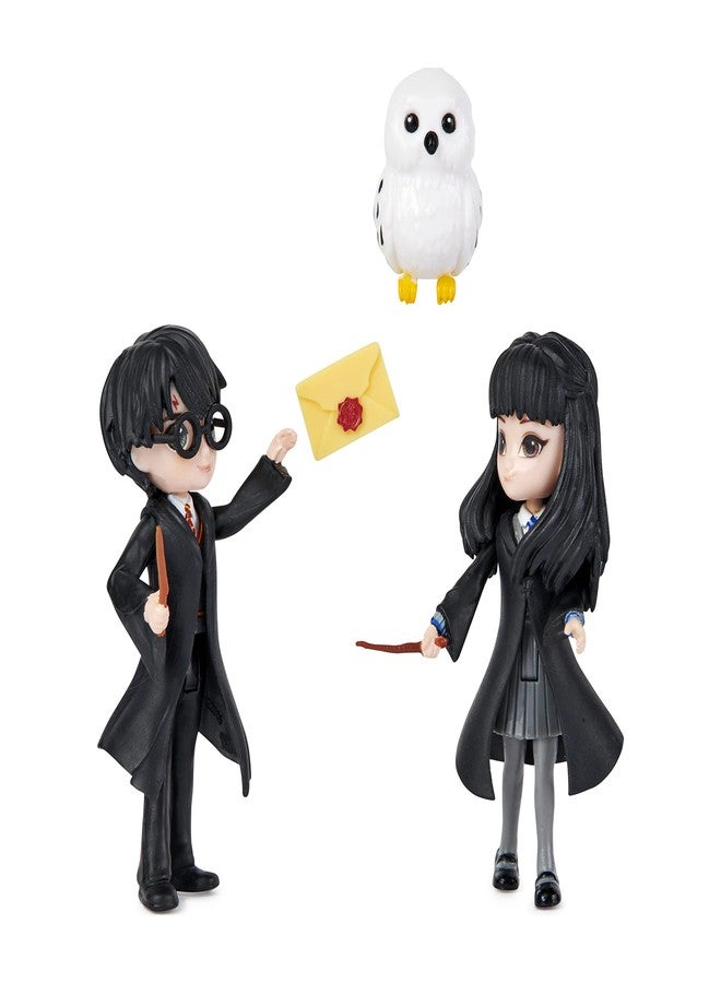 Wizarding World, Magical Minis Harry Potter and Cho Chang Friendship Set with Creature, Kids Toys for Ages 5 and up - Image 4