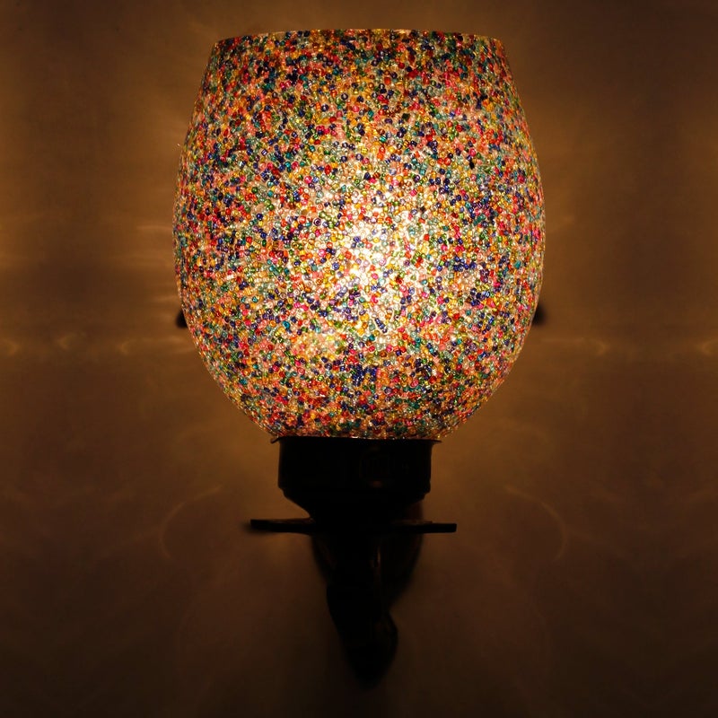 earthenmetal Handcrafted Colourful Wall lamp - Image 5