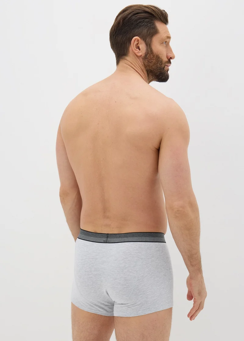 Matalan 5 Pack Grey Hipsters