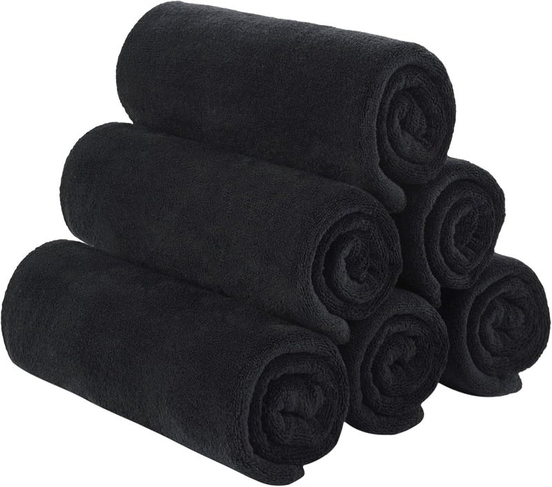 Sinland Microfiber Gym Towels Sports Fitness Workout Sweat Towel Super Soft and Absorbent 3 Pack 16 Inch X 32 Inch - Image 1