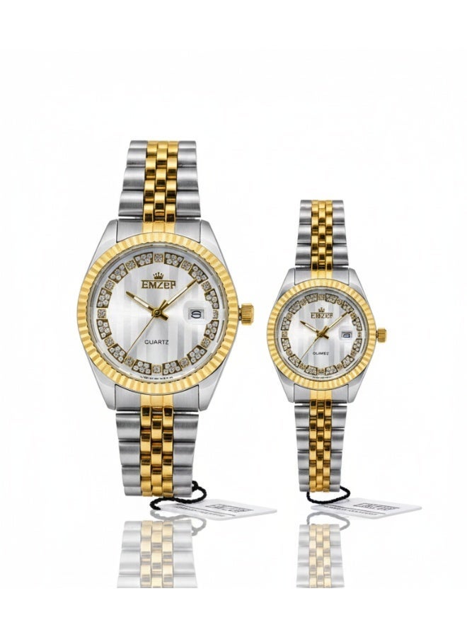 EMZER RLX PAIR WATCH SET - Image 1