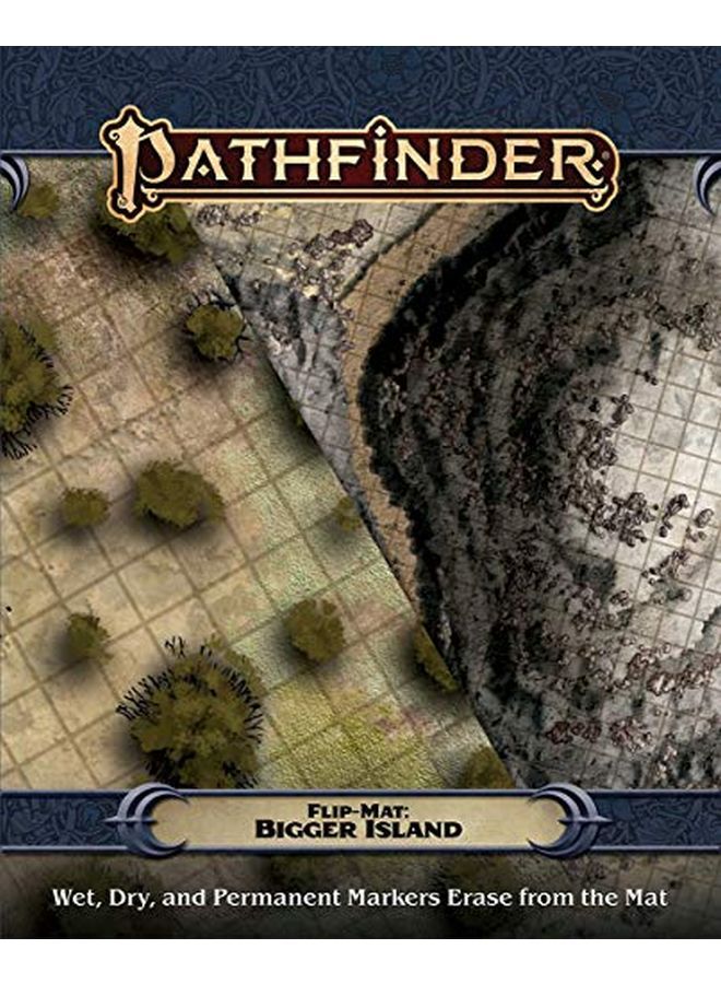 Paizo Pathfinder Flipmat Bigger Island - Image 1