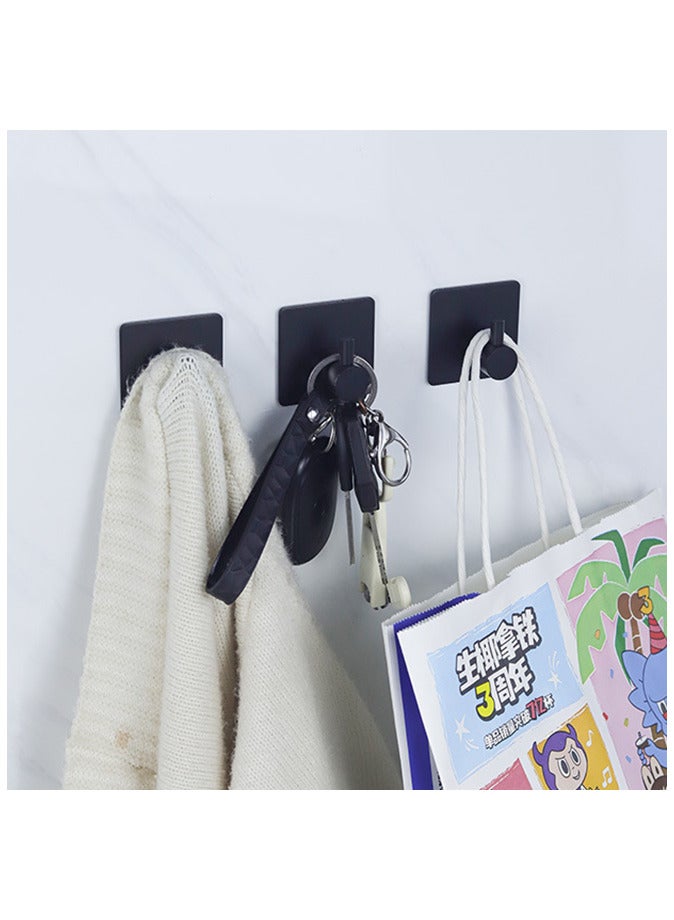 4-Piece Stainless Steel hook Strong Self Adhesive Holders Bathroom Waterproof Sling for Bedroom,Office and Wardrobe  - Image 2
