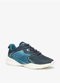Dash Men's Colourblock Sports Shoes with Lace-Up Closure  - Image 1