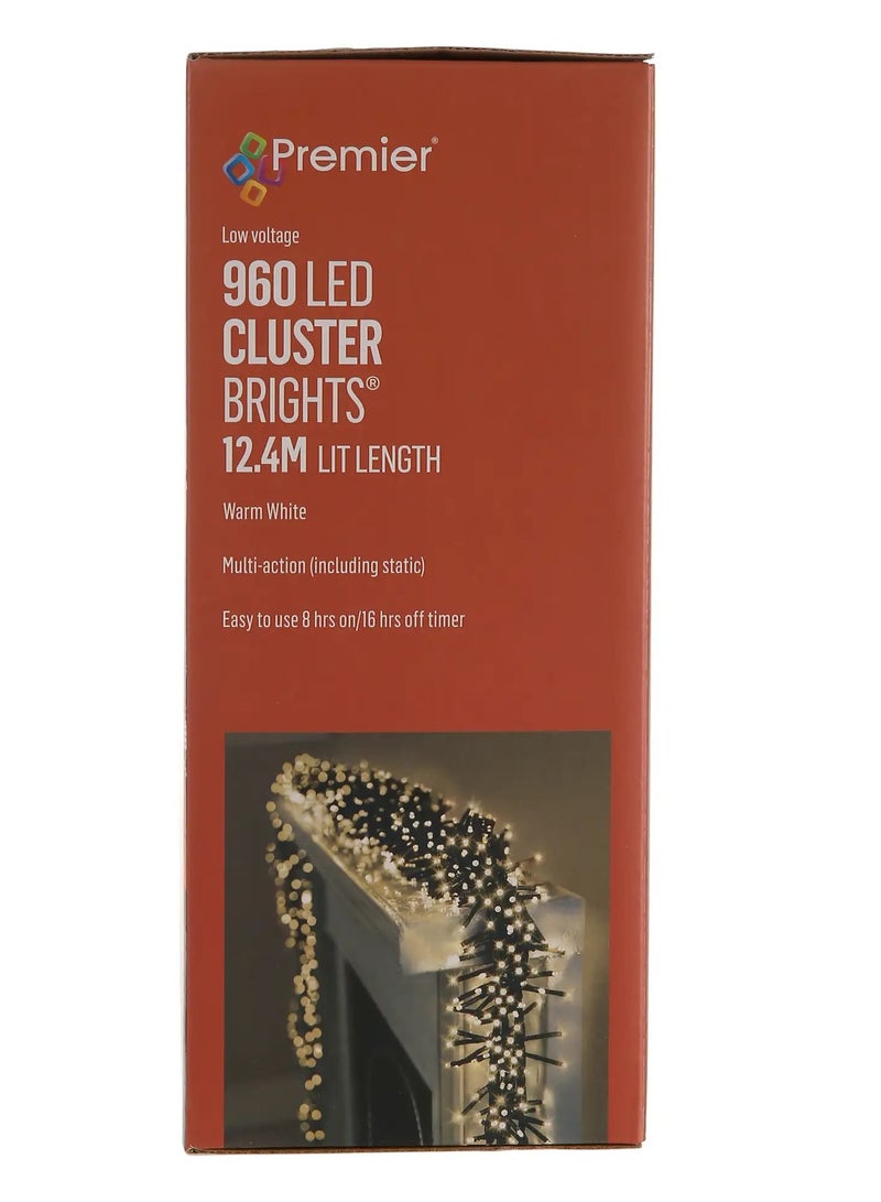 بريمير مجموعة مصابيح LED Supabrights 960 مع مؤقت (12.4 متر، أبيض دافئ)  - Image 2