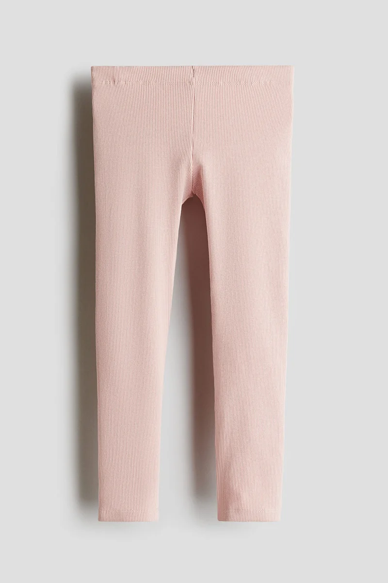 H&M Ribbed jersey leggings