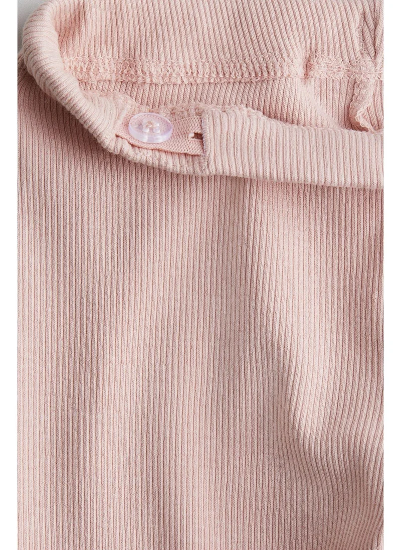 اتش اند ام Ribbed jersey leggings