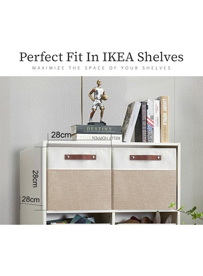 Storage Box, Foldable Wardrobe Clothes Organizer,Large Capacity Fabric Storage Box with Handles ,Multifunctional Underwear Socks Storage Box,Dustproof Drawer Organizers Box, Wardrobe Clothes Organizers Bins,Stackable Organizing Bins for Clothes, Jeans,Toys, Books,Office,Perfect for Closets and Shelves - Image 5