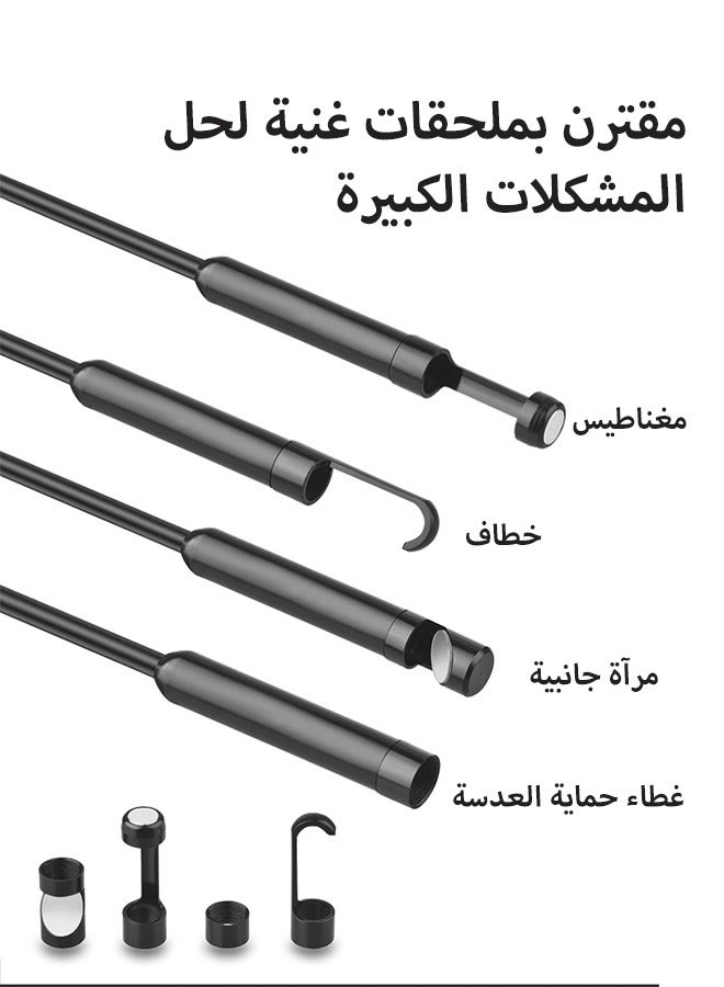 Generic Car repair tools8mm Industrial Borescope | IP67 Pipe Camera 2.0MP | 3.5m Cable  8LEDs - Image 4
