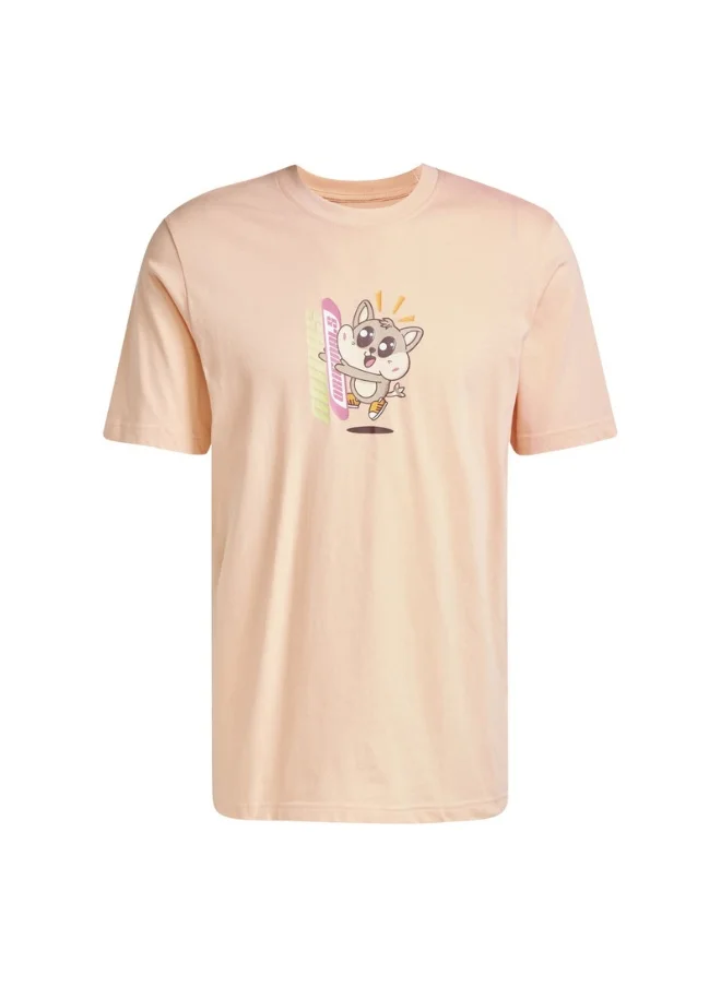 Adidas adidas Q12 TS KAWAII Pink Originals Men T-SHIRTS