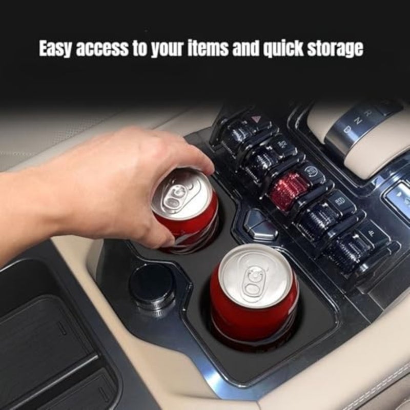 Center Console Cup Holder Compatible with BYD Leopard 8 2024 2025 Interior Accessories, Premium Silicone Drink Holder Insert - Image 4