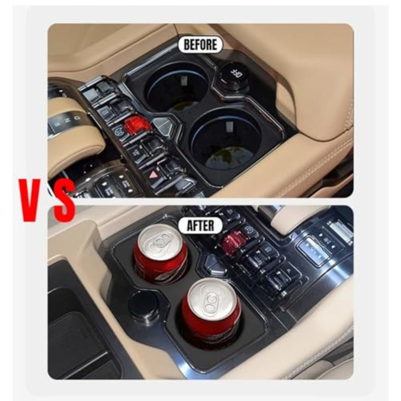 Center Console Cup Holder Compatible with BYD Leopard 8 2024 2025 Interior Accessories, Premium Silicone Drink Holder Insert - Image 2