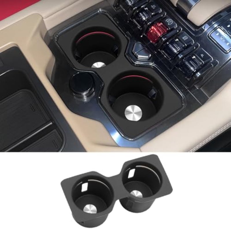 Center Console Cup Holder Compatible with BYD Leopard 8 2024 2025 Interior Accessories, Premium Silicone Drink Holder Insert - Image 1