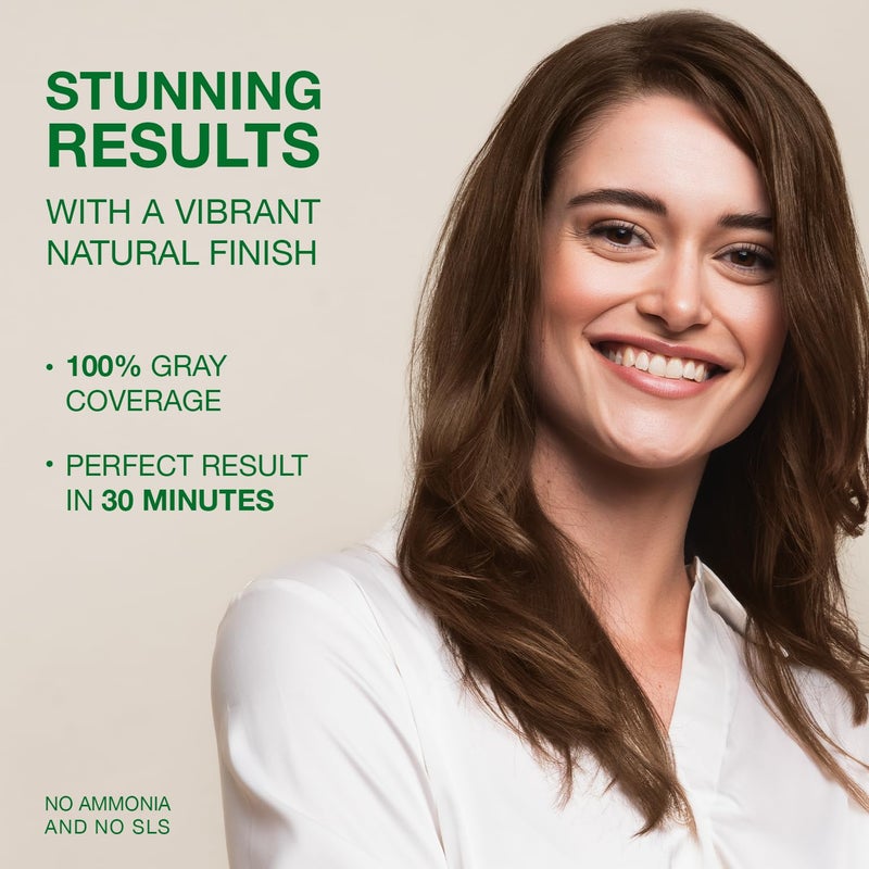 Naturigin Permanent Hair Dye, 5.0 Light Chocolate Brown â€“ Ammonia Free, 100% Gray Coverage, Vegan, Salon Quality Hair Dye - Image 3