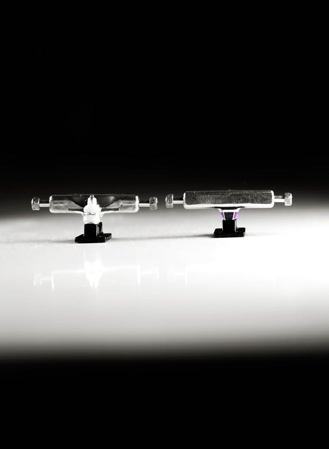 شاحنة NOAHWOOD DIY Pro Fingerboard Ark مقاس 35 مم (قاعدة سوداء + علاقة فضية) - Image 3
