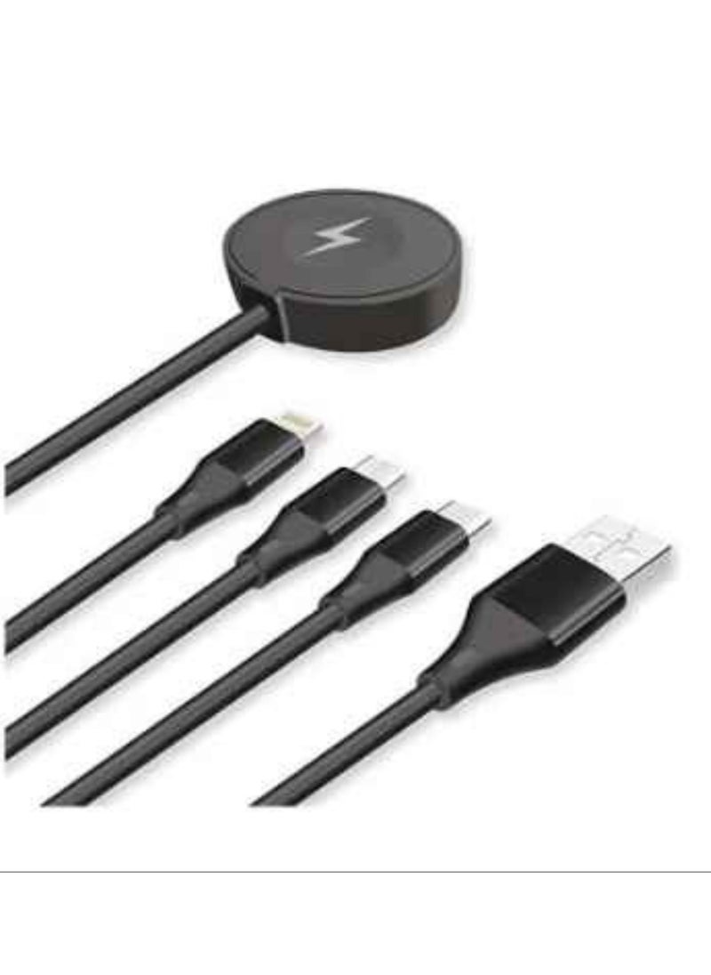 Raxoom 4 in 1 Cable With Wireless Charger Type C, iPhone - Image 3