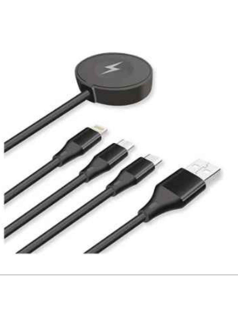 Raxoom 4 in 1 Cable With Wireless Charger Type C, iPhone - Image 4