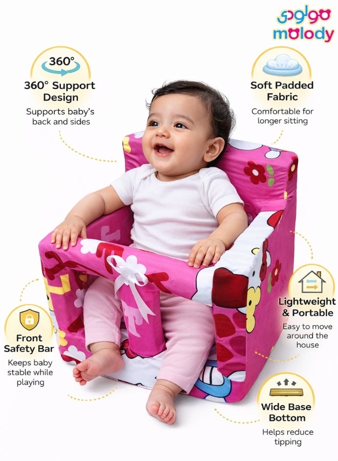 molody Baby Sitting Support Seat – Safe and Comfortable Infant Sitting Chair Lightweight - Image 3