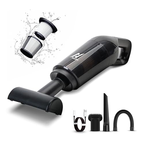 NexLev Cordless Vacuum Cleaner|HEPA with Stainless Steel Cover|6000 mAh|Copper Motor| Rechargeable Type C|Ideal for Home, Office & Car Use|Compact & Portable|Dust & Pet Hair Remover|3 Attachment|VC-02 - Image 1