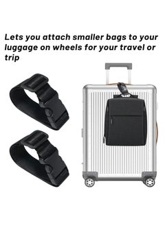 Oasisgalore Suitcase Straps and Luggage Tag Set,Orange Adjustable Luggage Belts(10-Pack)  - Image 3