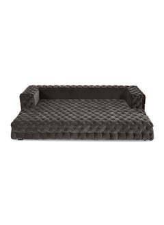 A to Z Furniture Fat Button Tufted Sofa Bed in Charcoal Color Button Tufted Sofa Bed 