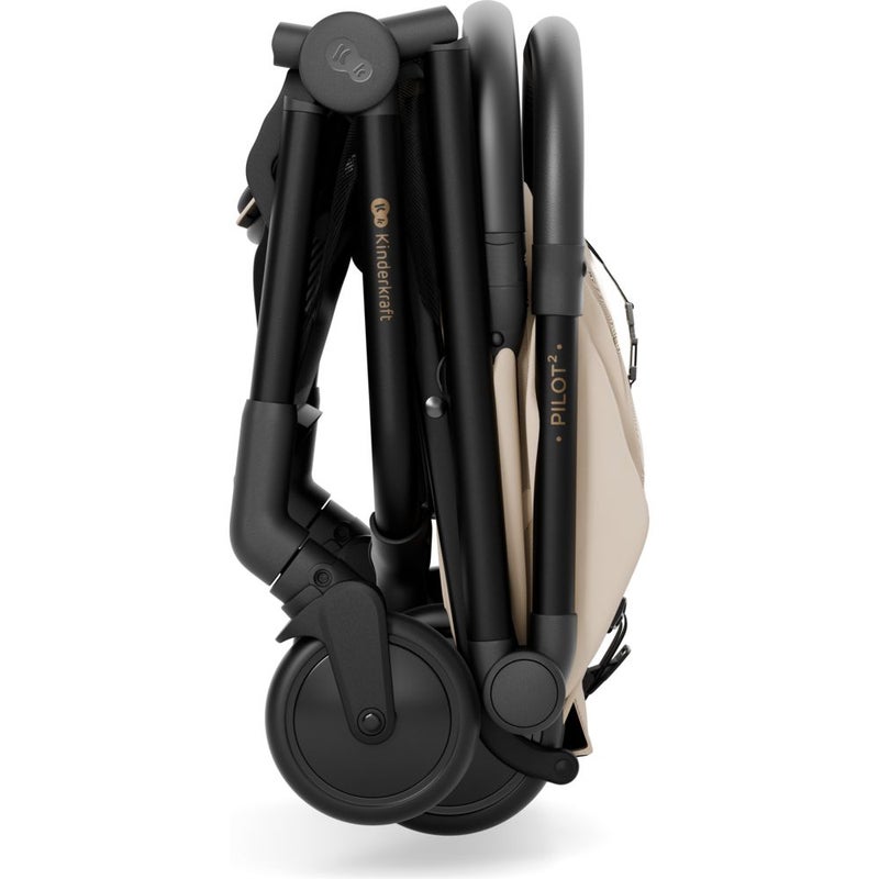 Kinderkraft - Pilot 2 Stroller - Soft Beige - Image 5