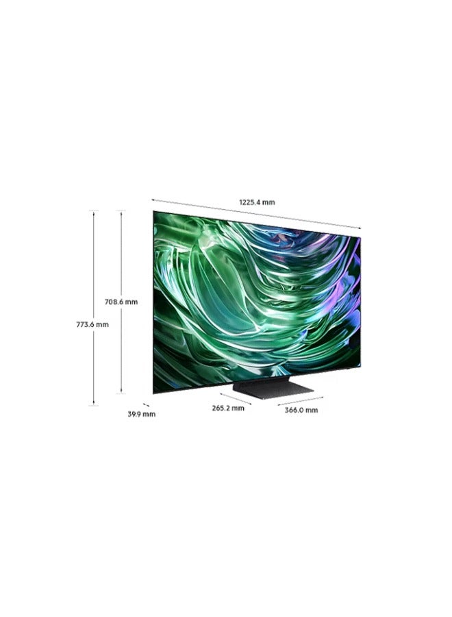 Samsung 55" S90D OLED 4K Smart TV, NQ4 AI Gen2 Processor, OLED HDR+, 144Hz Motion Xcelerator, Tizen OS(2024),Black – QA55S90DAUXEG QA55S90DAUXEG black - Image 2