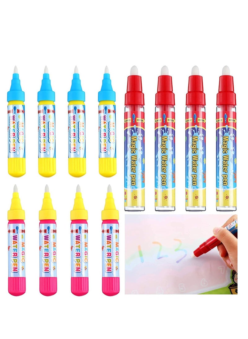 Generic Water Pens Doodle, 10 Pieces Replacement Wow Pen  Drawing Markers Aqua for Toddlers Kids Painting Mat  - Image 1