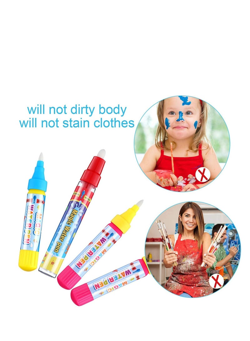 Generic Water Pens Doodle, 10 Pieces Replacement Wow Pen  Drawing Markers Aqua for Toddlers Kids Painting Mat  - Image 2