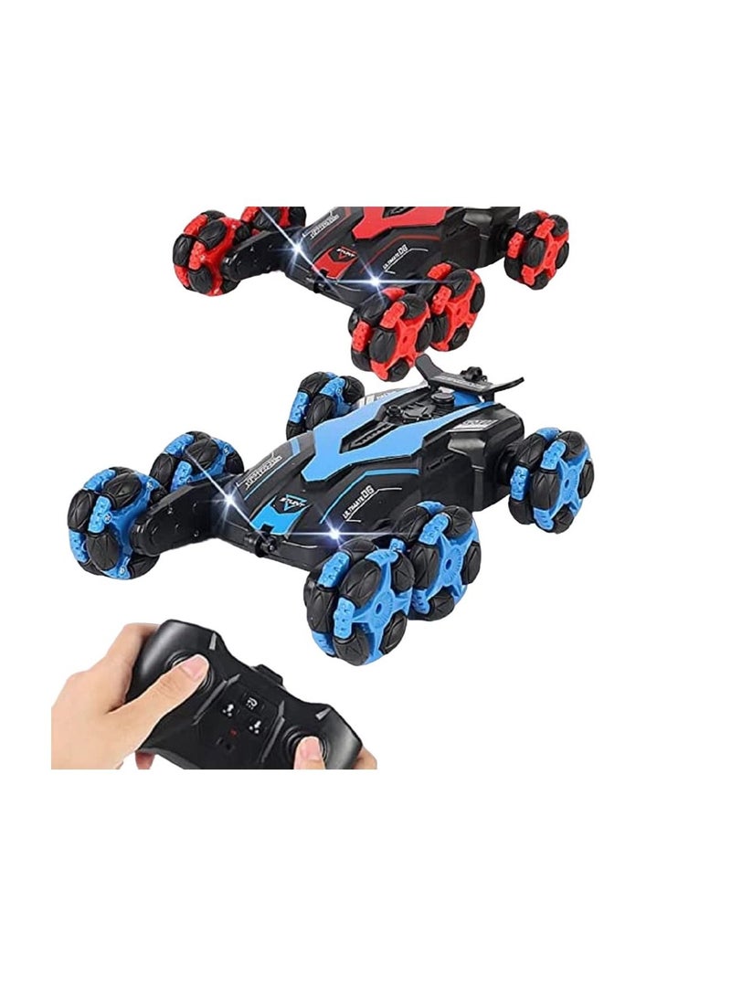RC Drift Laser Stunt Car 2.4G 6 Wheels Climbing Drift Stunt Car 360° Rotating Spinning High Speed Telescopic Remote Control Twisting Off-Road Monster Toy Car  - Image 1