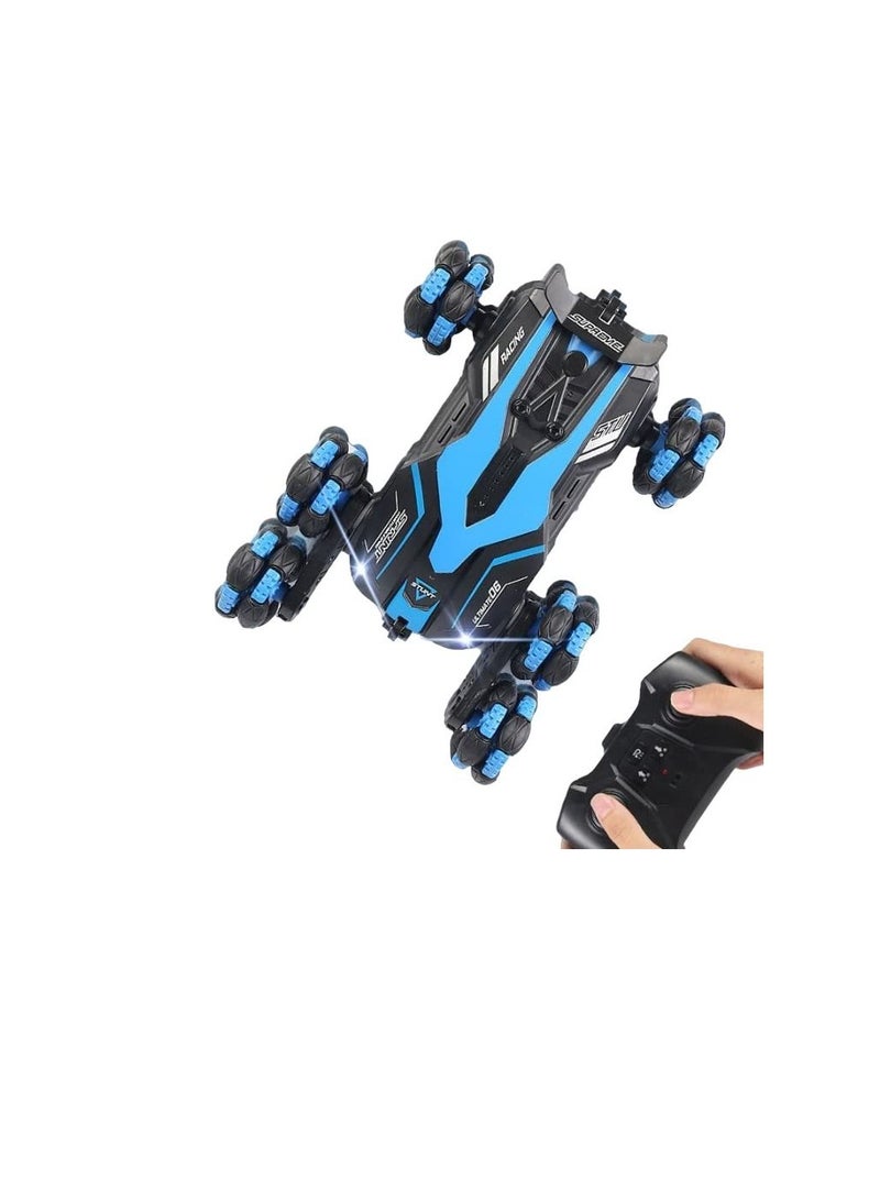 RC Drift Laser Stunt Car 2.4G 6 Wheels Climbing Drift Stunt Car 360° Rotating Spinning High Speed Telescopic Remote Control Twisting Off-Road Monster Toy Car  - Image 4