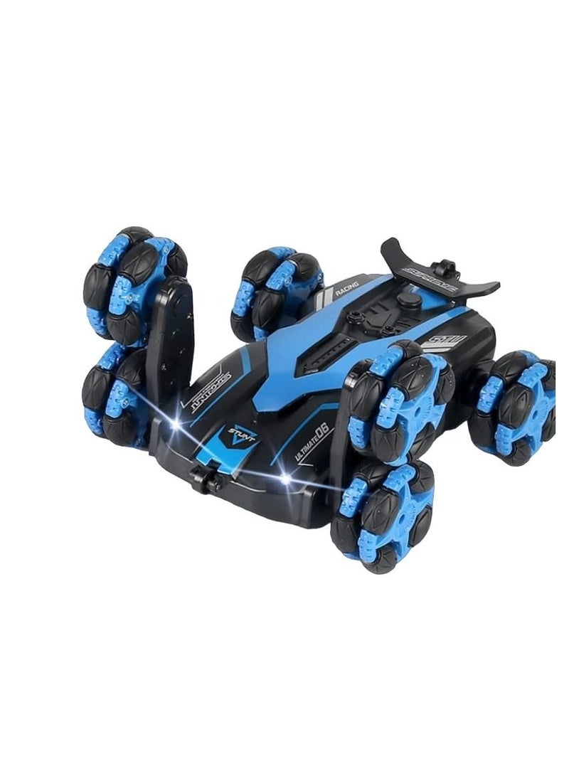 RC Drift Laser Stunt Car 2.4G 6 Wheels Climbing Drift Stunt Car 360° Rotating Spinning High Speed Telescopic Remote Control Twisting Off-Road Monster Toy Car  - Image 5