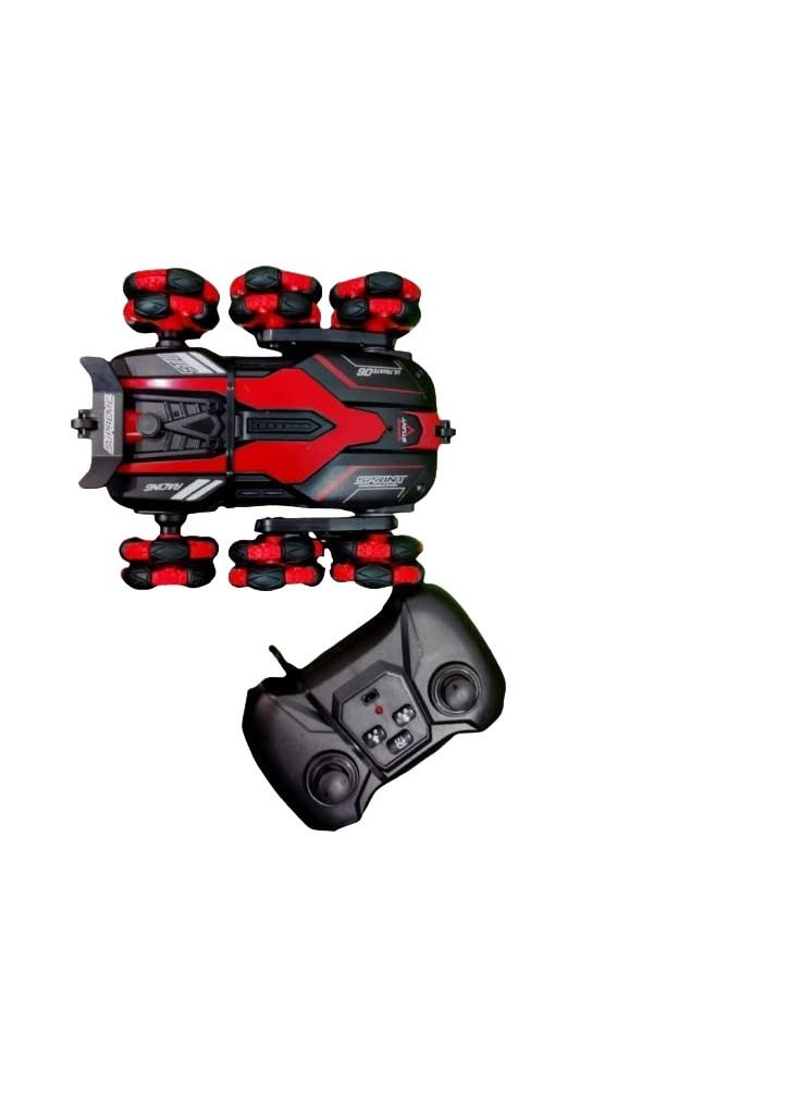 RC Drift Laser Stunt Car 2.4G 6 Wheels Climbing Drift Stunt Car 360° Rotating Spinning High Speed Telescopic Remote Control Twisting Off-Road Monster Toy Car  - Image 2