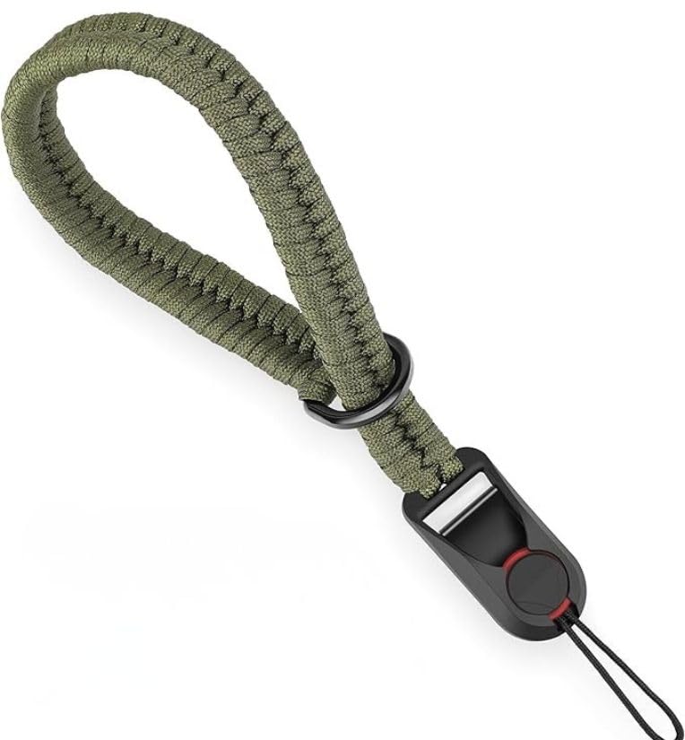 RUBRIC Camera Wrist Strap | Paracord Hand Grip with Quick Release | Adjustable & Durable Polsband for DSLR, Mirrorless & Action Cameras - Image 1